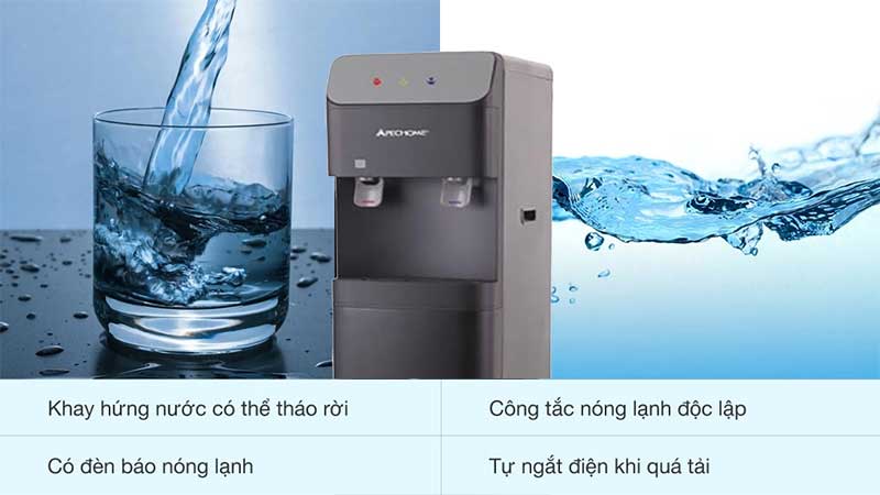 Máy nước uống nóng lạnh Apechome APH-2244NL - Hàng chính hãng