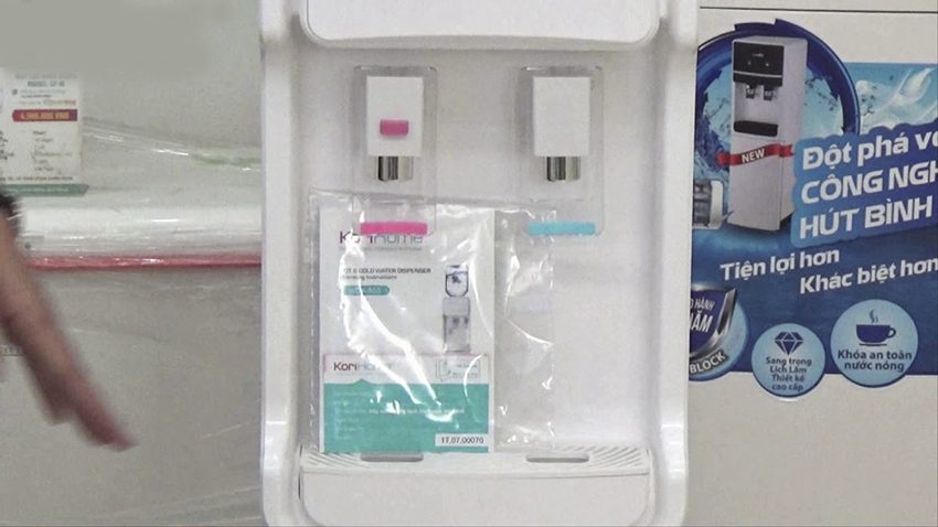 Máy nước uống nóng lạnh Korihome WDK-855 - Hàng chính hãng