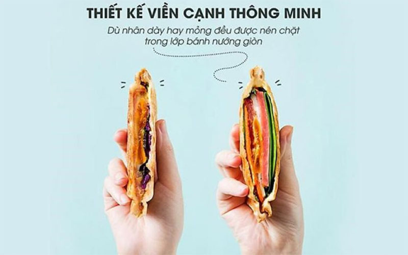 Thiết kế của Máy nướng bánh mì 2 khay Bear DBC-C06M1