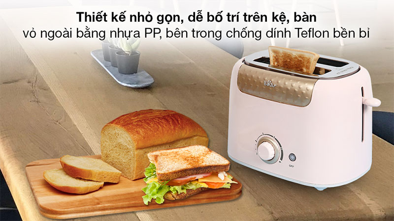 Máy nướng bánh mì Bear DSL-601 - Hàng chính hãng