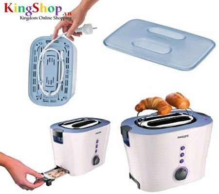 Máy nướng bánh mì Philips HD2630 - Công suất 1000W - Hàng chính hãng