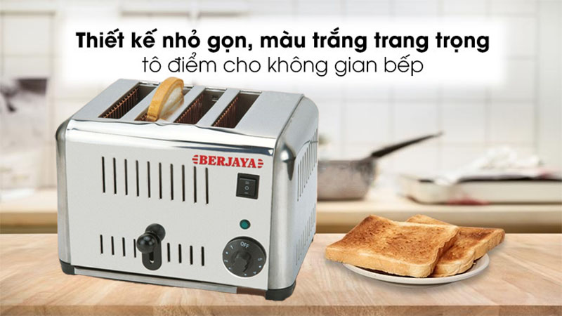 Máy nướng bánh mì sandwich Berjaya BJY-T4 - Hàng chính hãng