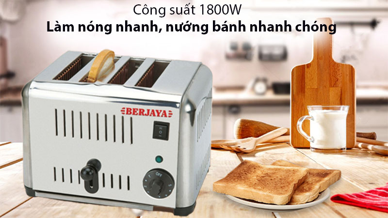 Máy nướng bánh mì sandwich Berjaya BJY-T4 - Hàng chính hãng