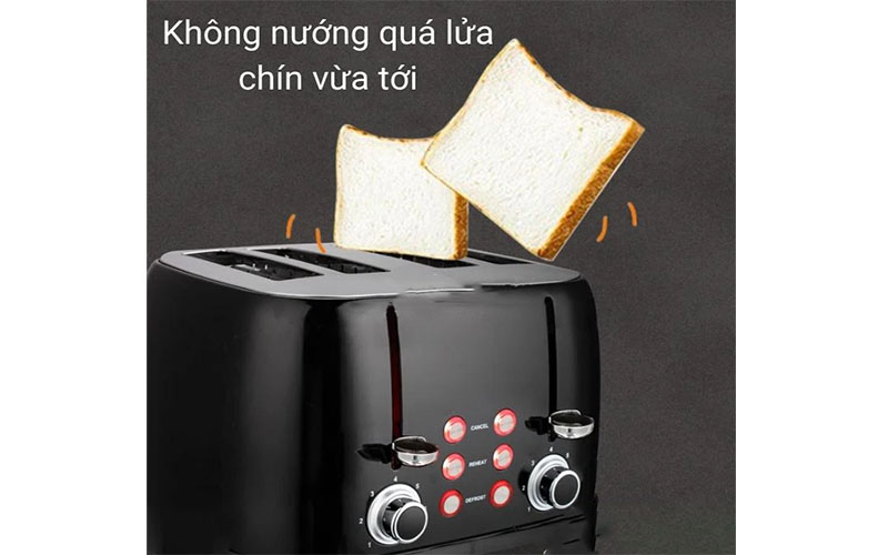 Máy nướng bánh mỳ sandwich Tiross TS9660 - Hàng chính hãng