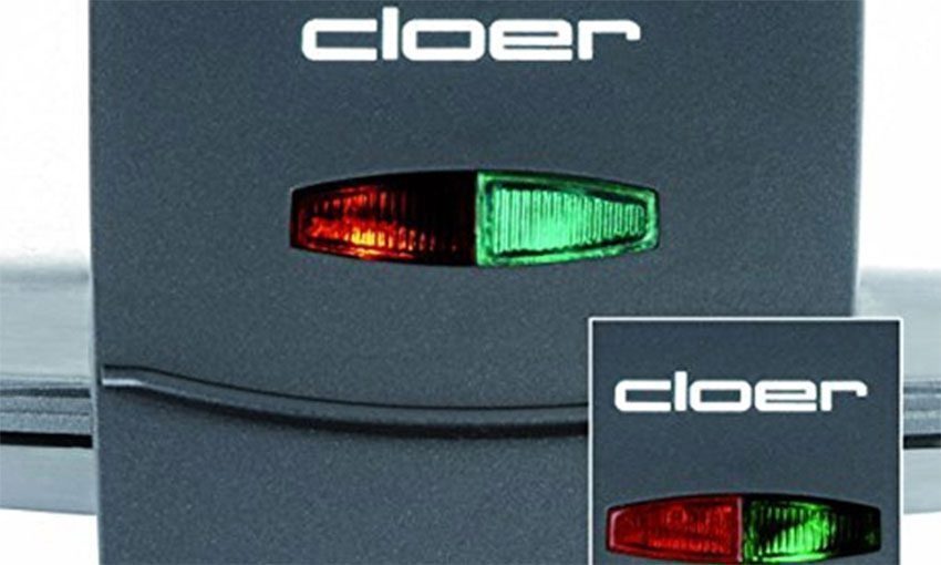 Đèn báo hiệu của máy nướng bánh sandwich Cloer 6235