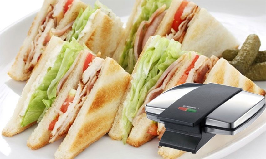 Chức năng của máy nướng bánh sandwich Cloer 6235