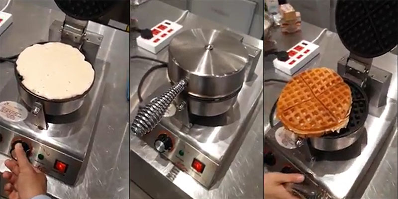Máy nướng bánh waffle đơn Berjaya BJY-WB2-N - Hàng chính hãng