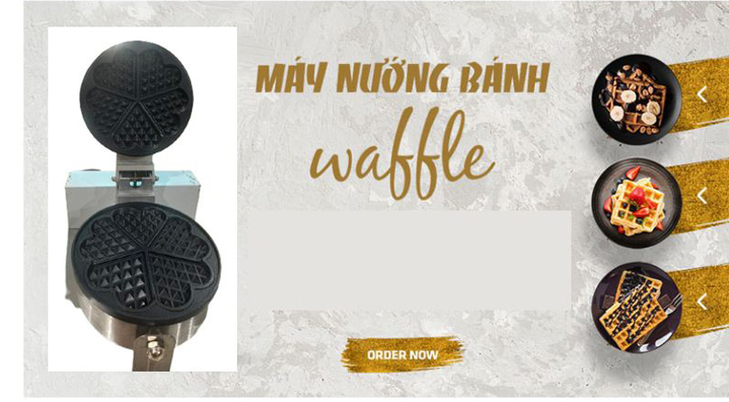 Máy nướng bánh Waffle đơn SQC WF-1 - Hàng chính hãng