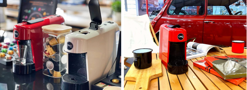 Máy pha cà phê viên nén Cino CAPSULE PINTA - Hàng chính hãng