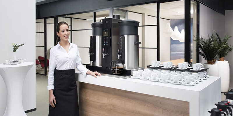 Máy pha cà phê Animo Combi-Line Bulk Brewers CB2X10W - Hàng chính hãng