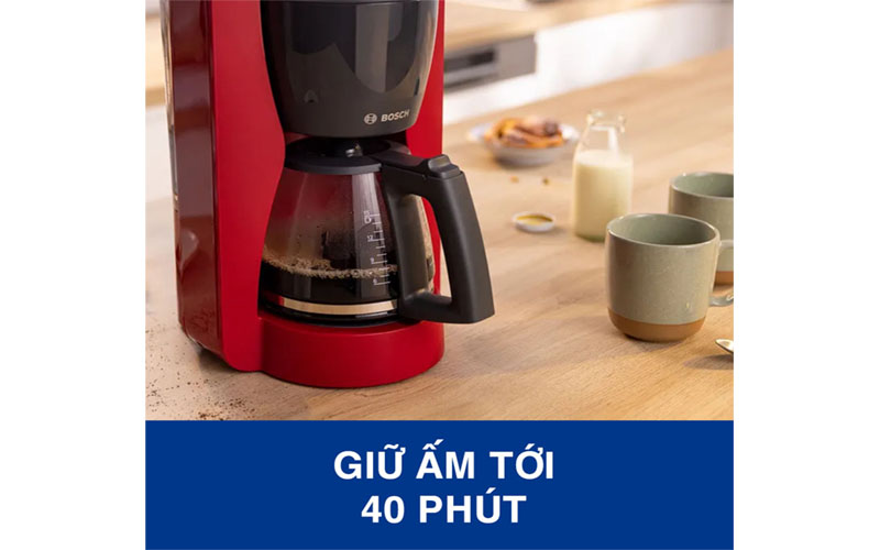 Chức năng giữ ấm của Máy pha cà phê Bosch TKA2M114