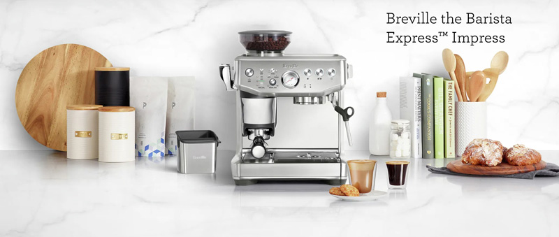 Máy pha cà phê Breville BES876BSS - Hàng chính hãng