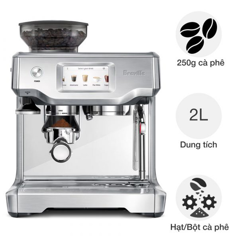 Máy pha cà phê hiệu Breville BES880  - Hàng chính hãng