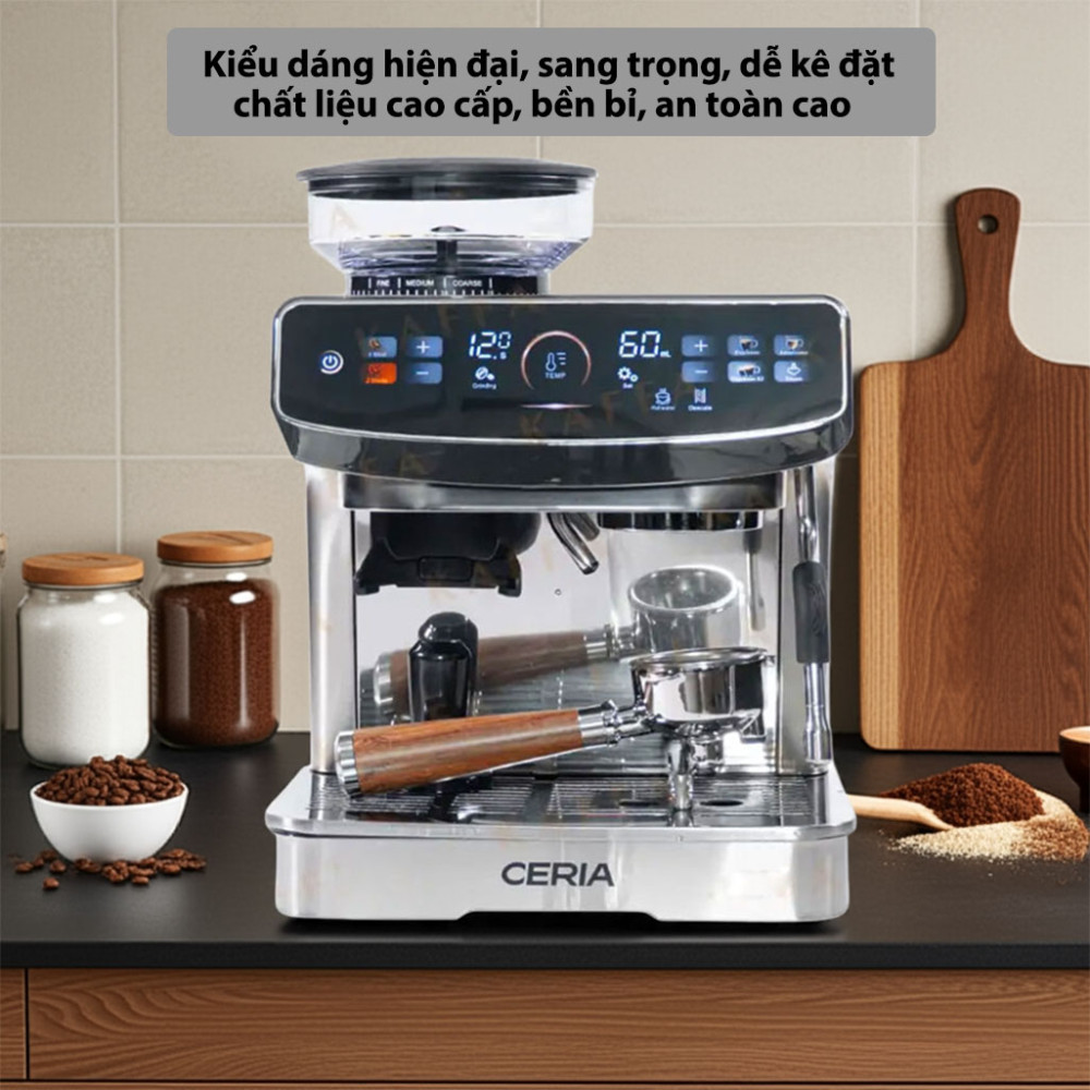 Máy pha cà phê Ceria Barista CB-30S - Hàng chính hãng