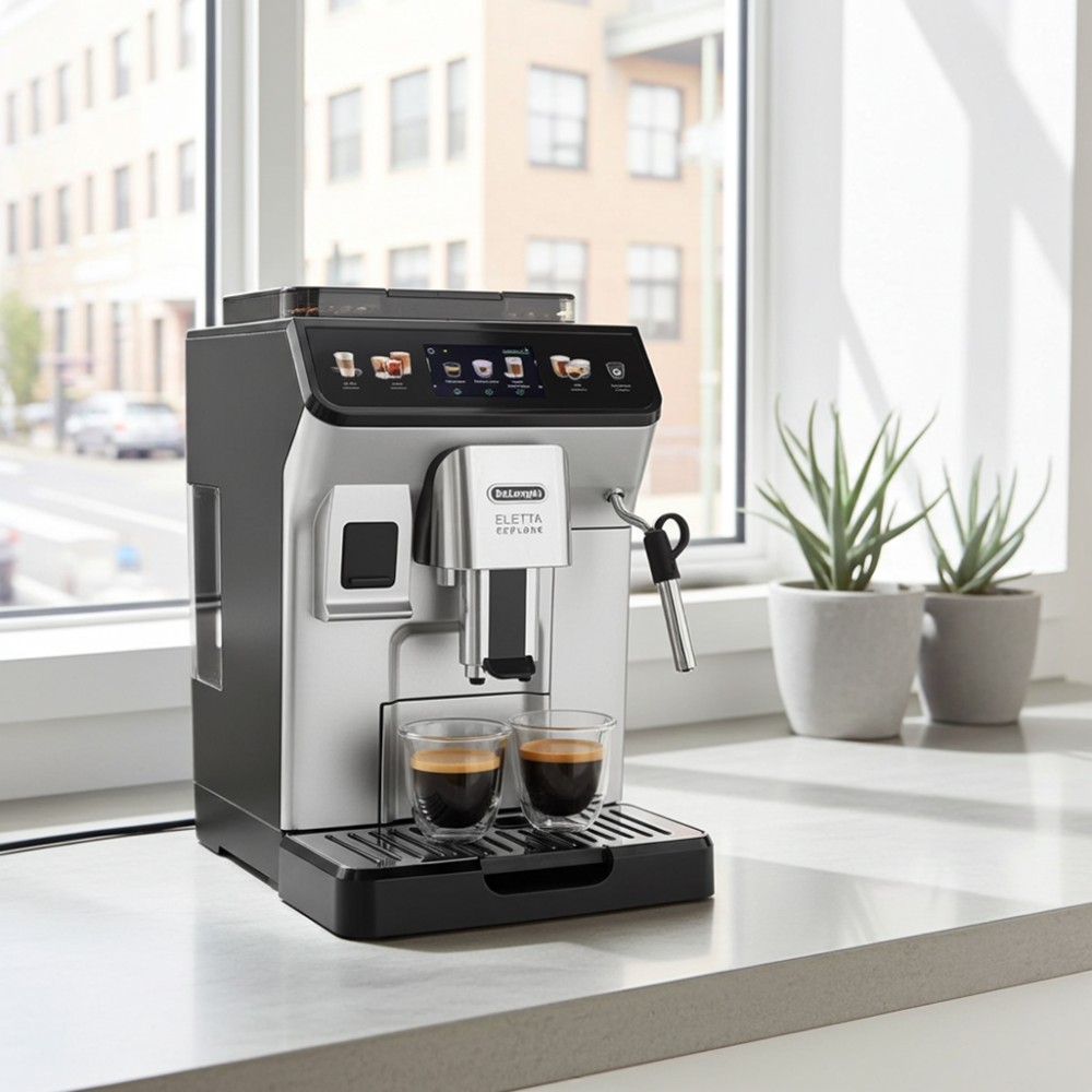 Máy pha cà phê tự động DeLonghi ECAM 450.55.S Eletta Explore - Hàng chính hãng