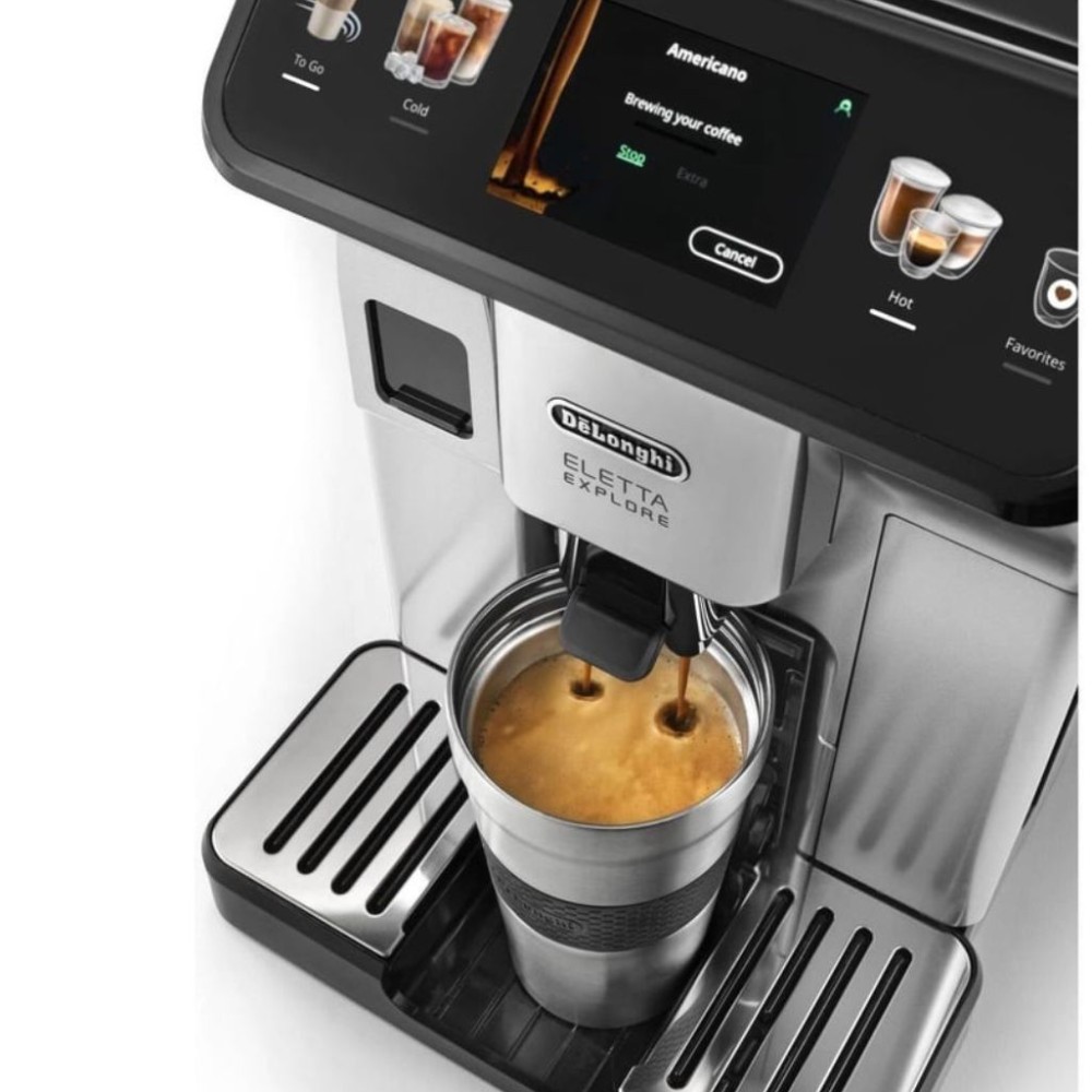 Máy pha cà phê tự động DeLonghi ECAM 450.55.S Eletta Explore - Hàng chính hãng