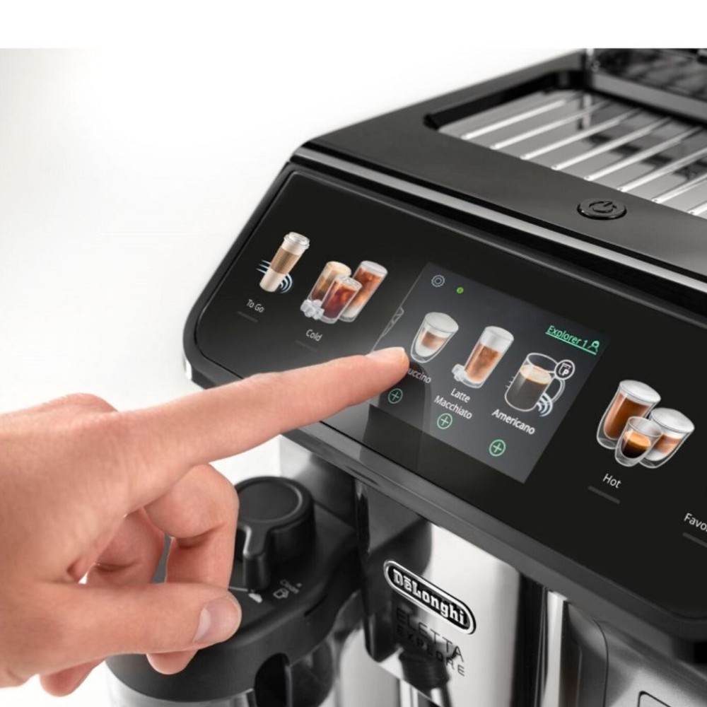 Máy pha cà phê tự động DeLonghi ECAM 450.55.S Eletta Explore - Hàng chính hãng