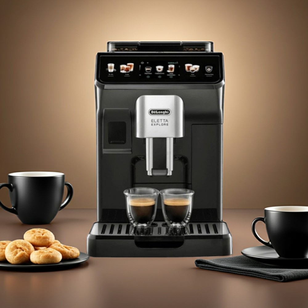 Máy pha cà phê tự động DeLonghi ECAM 450.55.G Eletta Explore - Hàng chính hãng