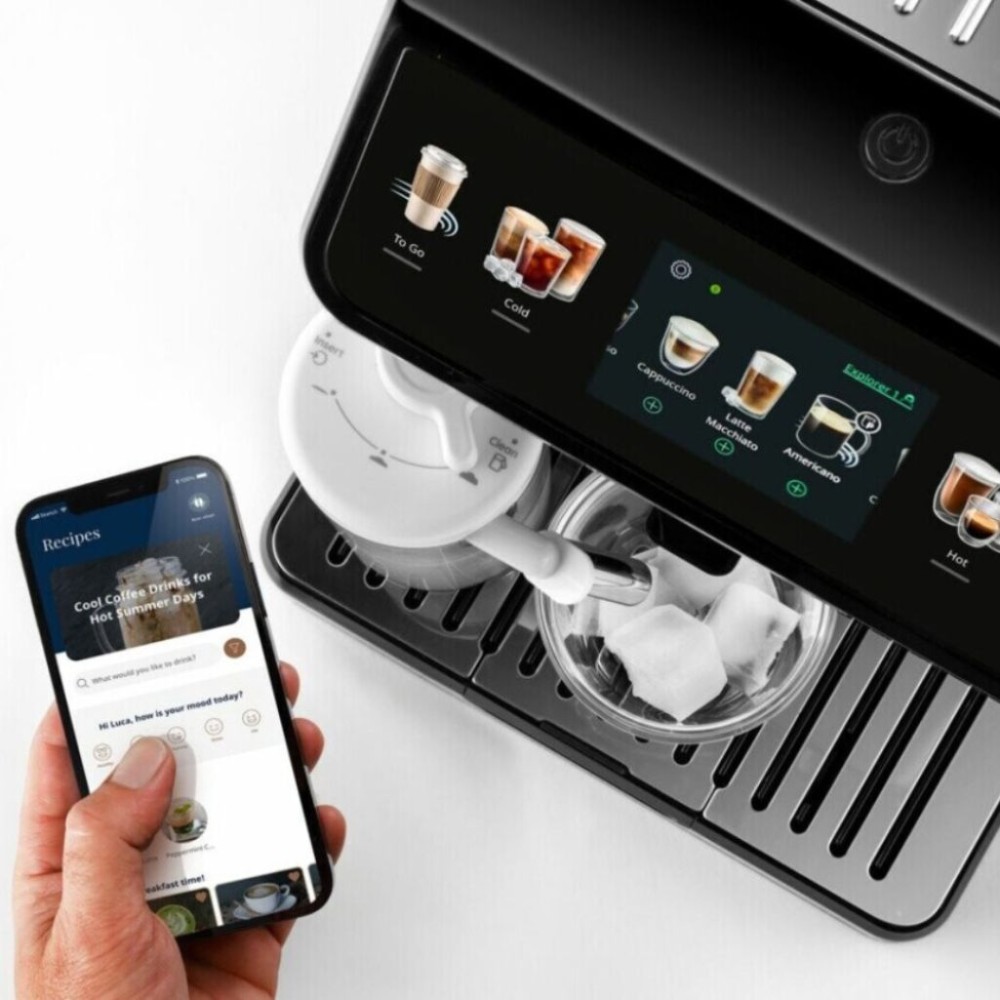 Máy pha cà phê tự động DeLonghi ECAM 450.55.G Eletta Explore - Hàng chính hãng