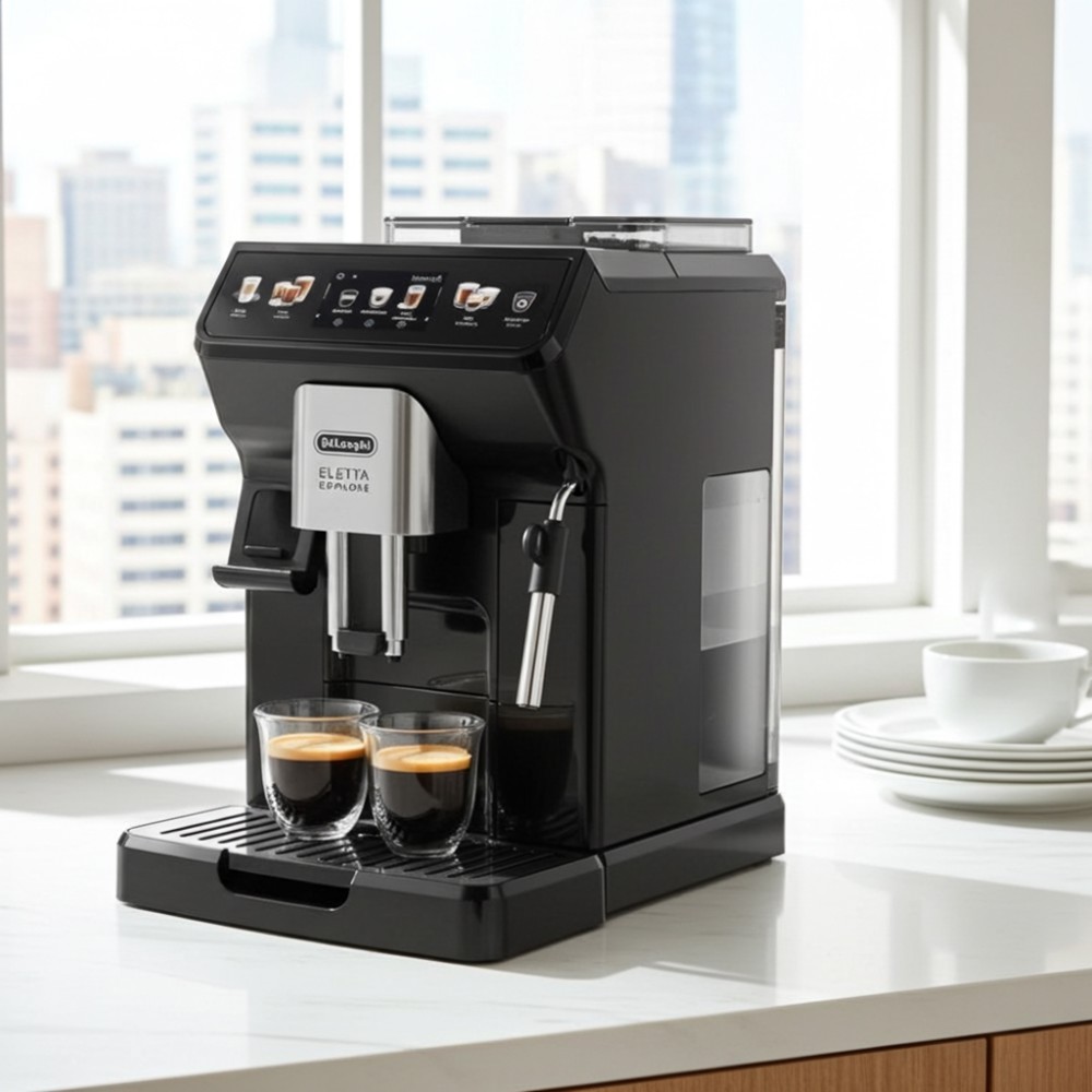 Máy pha cà phê tự động DeLonghi ECAM 450.55.G Eletta Explore - Hàng chính hãng