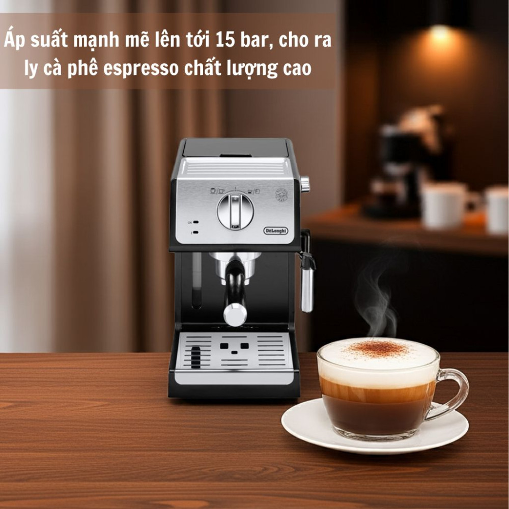 Máy pha cà phê Delonghi ECP33.21.BK - Hàng chính hãng