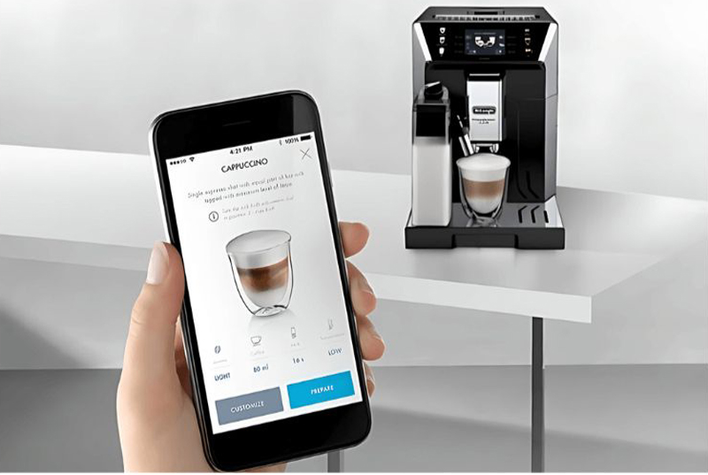 Máy pha cafe Delonghi PrimaDonna ECAM 550.65.SB - Hàng chính hãng