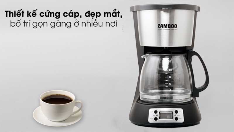 Máy pha cà phê Drip Zamboo ZB-55CFD - Hàng chính hãng