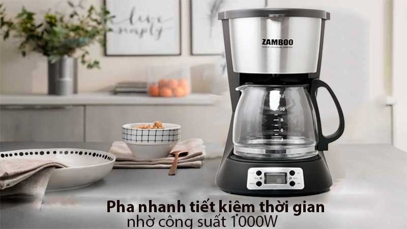 Máy pha cà phê Drip Zamboo ZB-55CFD - Hàng chính hãng
