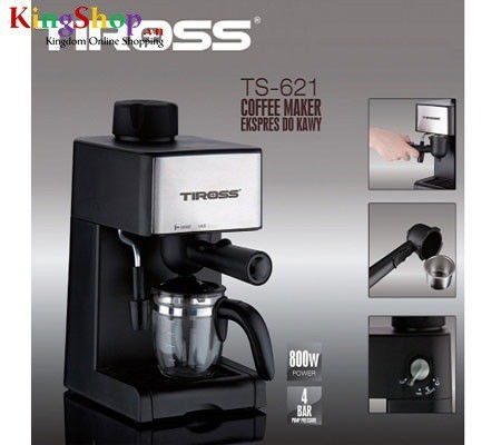 Máy pha cà phê Espresso Tiross TS621 - Hàng chính hãng