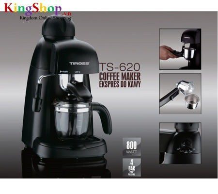 Máy pha cà phê Espresso Tiross TS620 - Hàng chính hãng