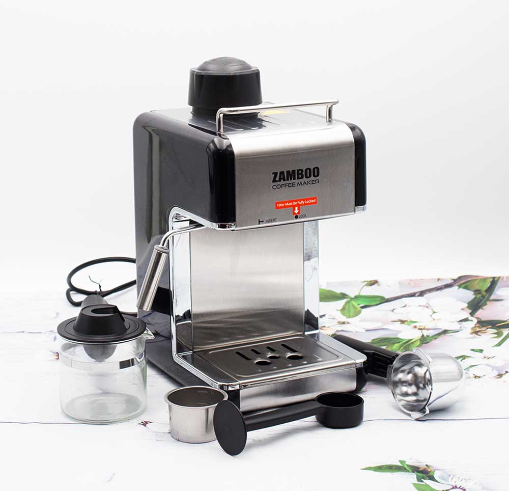 Máy pha cà phê Espresso Zamboo ZB-68CF - Hàng chính hãng