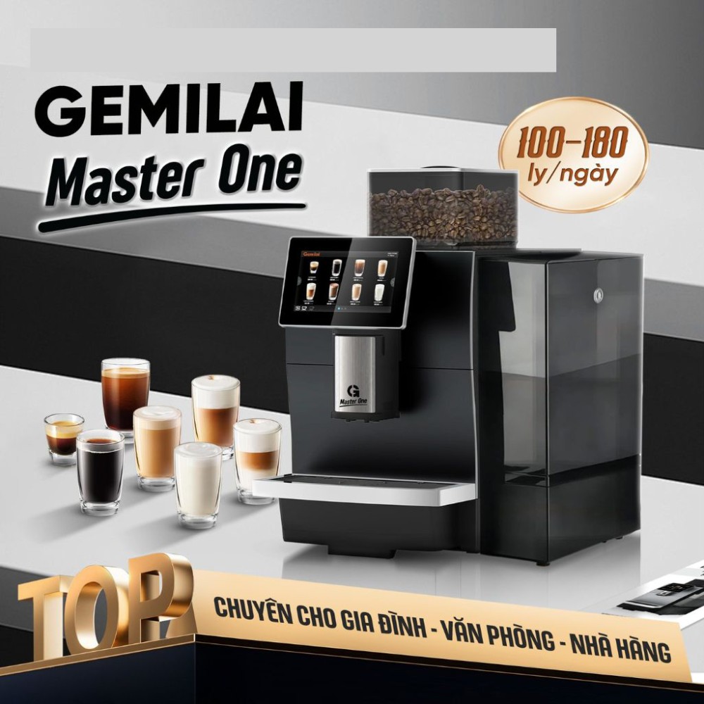 Máy pha cà phê Gemilai Master One - Hàng chính hãng
