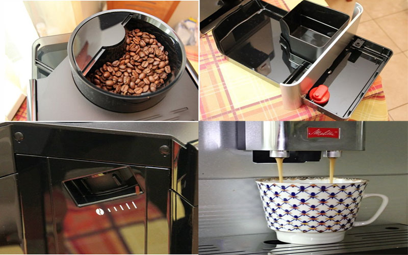 Máy pha cà phê Melitta Caffeo Passione OT - Hàng chính hãng