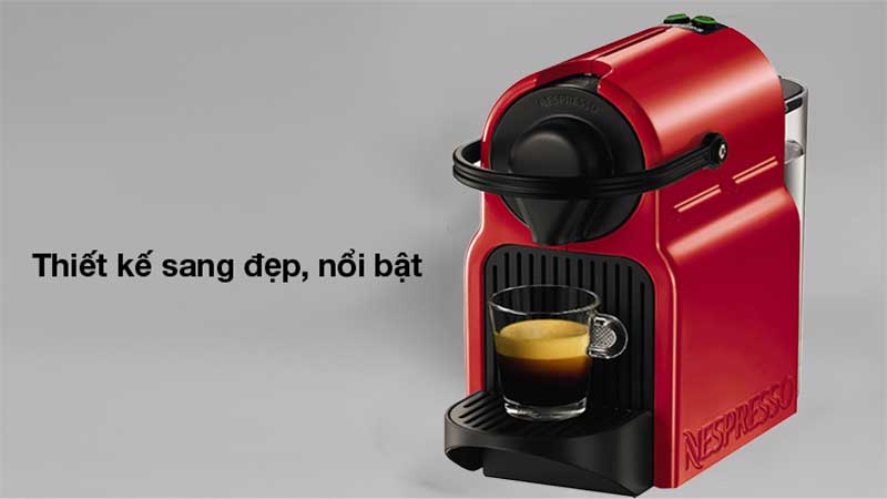 Máy pha cà phê viên nén Nespresso Krups Inissia XN1001 - Hàng chính hãng