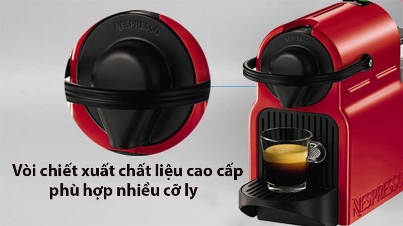 Máy pha cà phê viên nén Nespresso Krups Inissia XN1001 - Hàng chính hãng