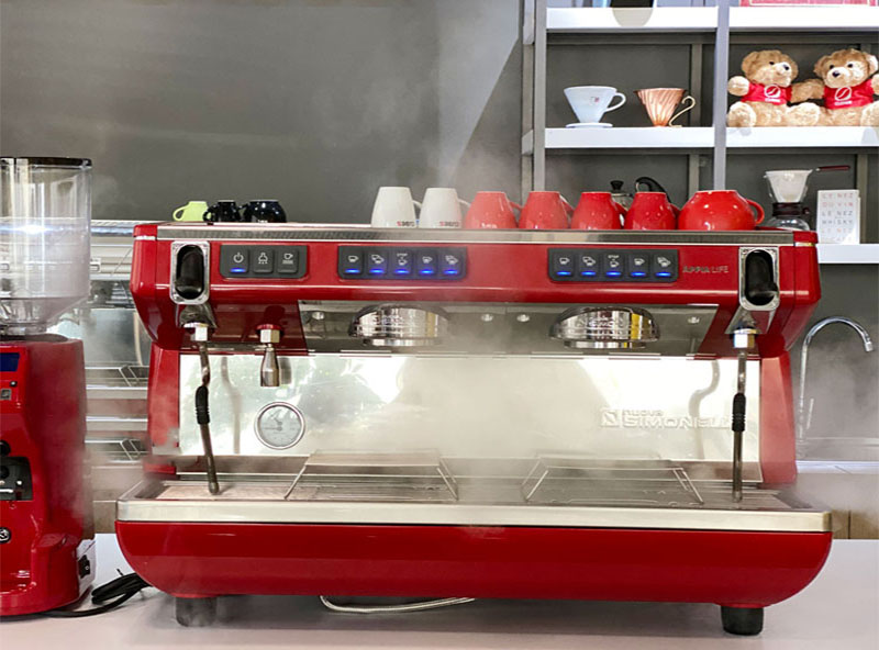 Máy pha cà phê Nuova Simonelli Appia Life 2 Groups Volumetric - Hàng chính hãng