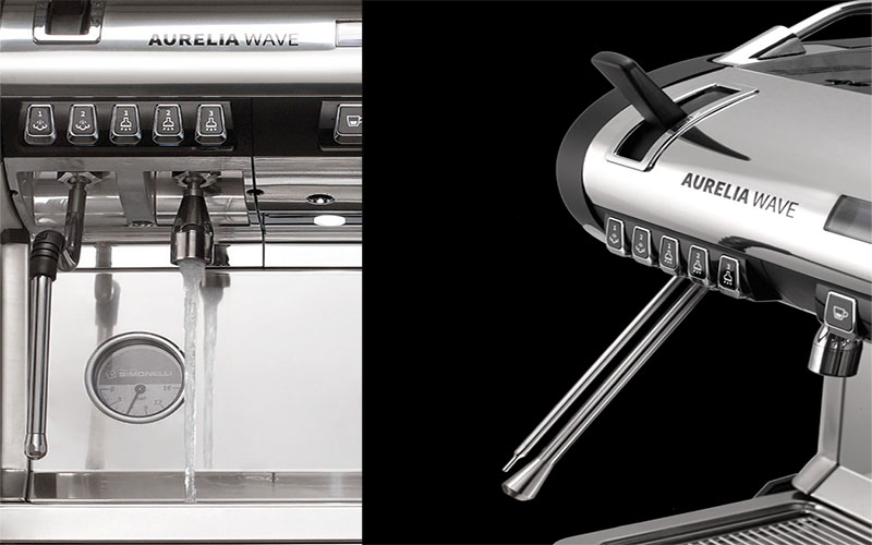 Máy pha cà phê Nuova Simonelli Aurelia Wave 2GR Volumetric - Hàng chính hãng