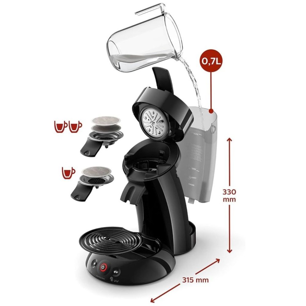 Các bộ phận có thể tháo rơi, thuận tiện cho việc vệ sinh