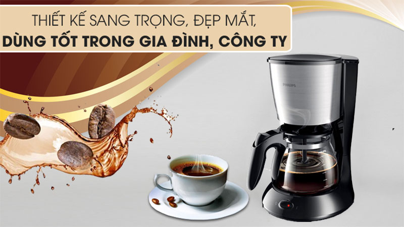 Máy pha cà phê Philips HD7457 - Hàng chính hãng