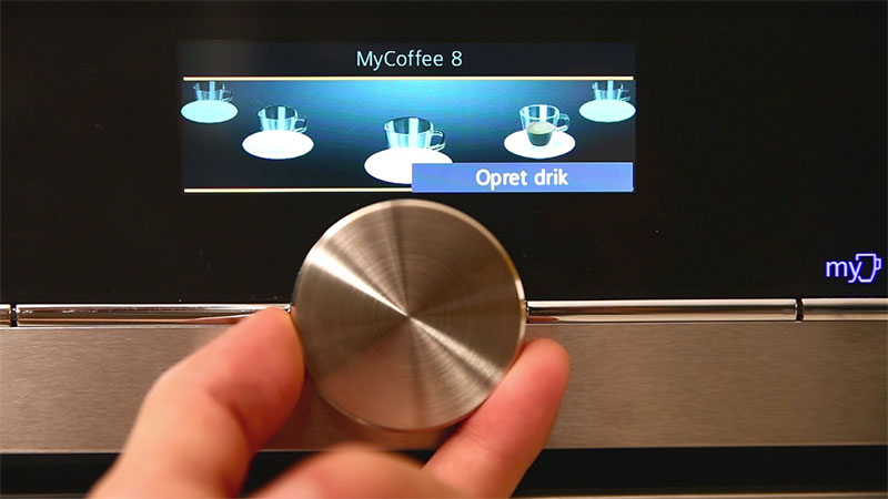 Bảng điều khiển của Máy pha cà phê Siemens CT636LES6