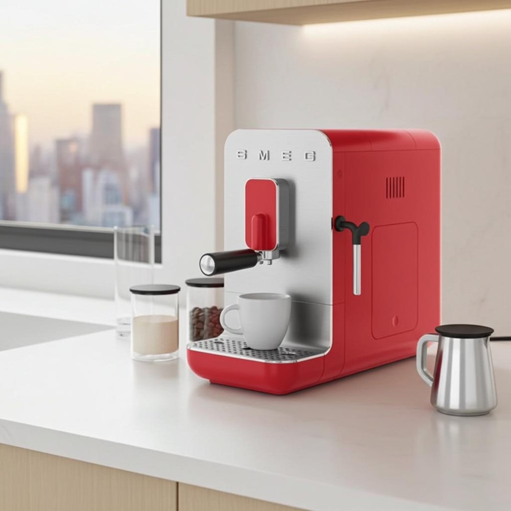 Máy pha cafe Smeg BCC02RDMEU - Hàng chính hãng