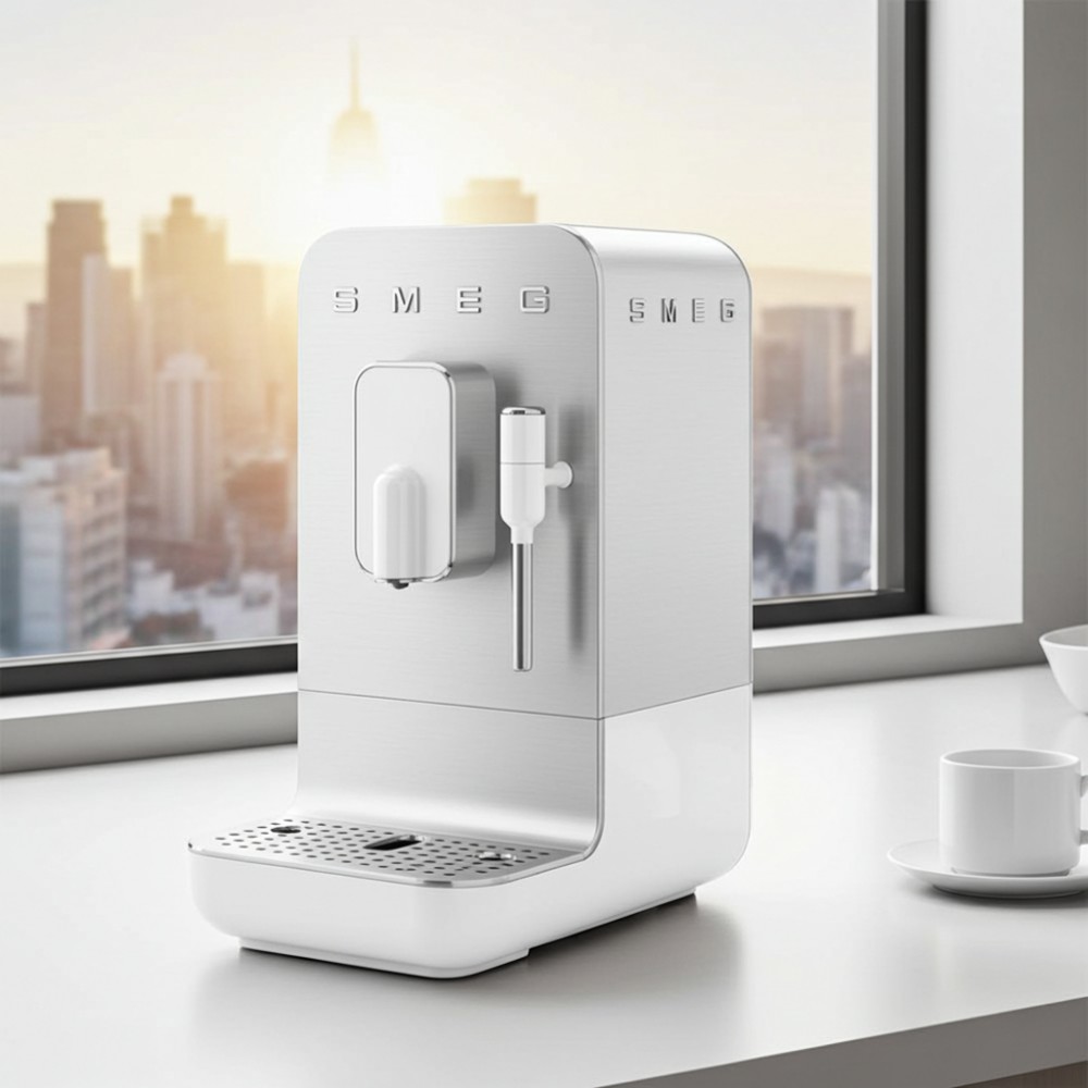 Máy pha cà phê tự động Smeg BCC12WHM - Hàng chính hãng