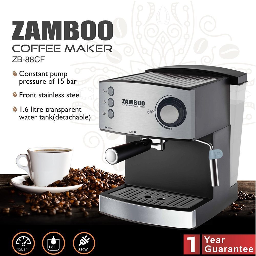 Máy pha cà phê Zamboo ZB-88CF - Hàng chính hãng