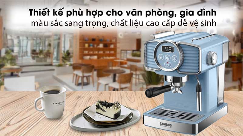 Máy pha cà phê Zamboo ZB-901PRO - Hàng chính hãng