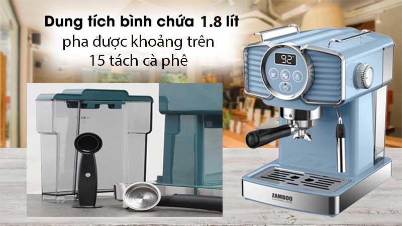 Máy pha cà phê Zamboo ZB-901PRO - Hàng chính hãng