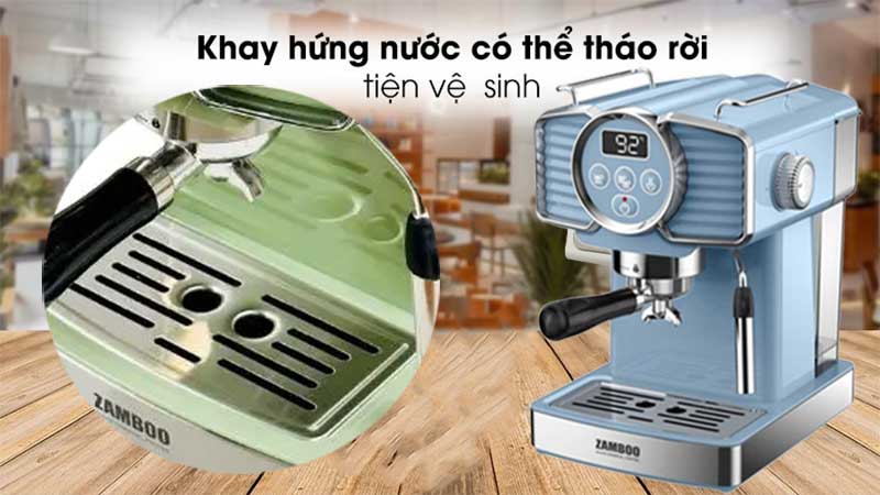 Máy pha cà phê Zamboo ZB-901PRO - Hàng chính hãng
