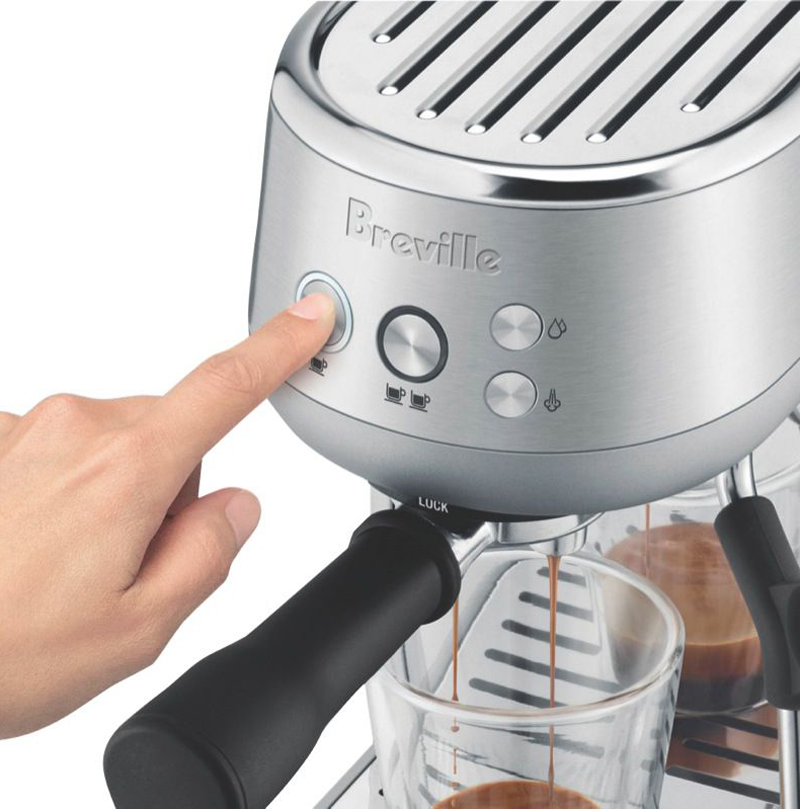 Máy pha cà phê Breville the Bambino BES-450 BSS - Hàng chính hãng