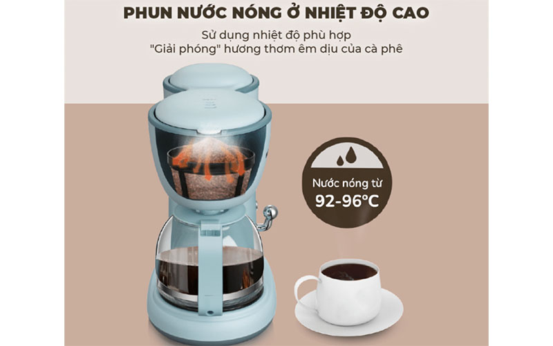 Máy pha cà phê mini Bear SB-CF06A - Hàng chính hãng