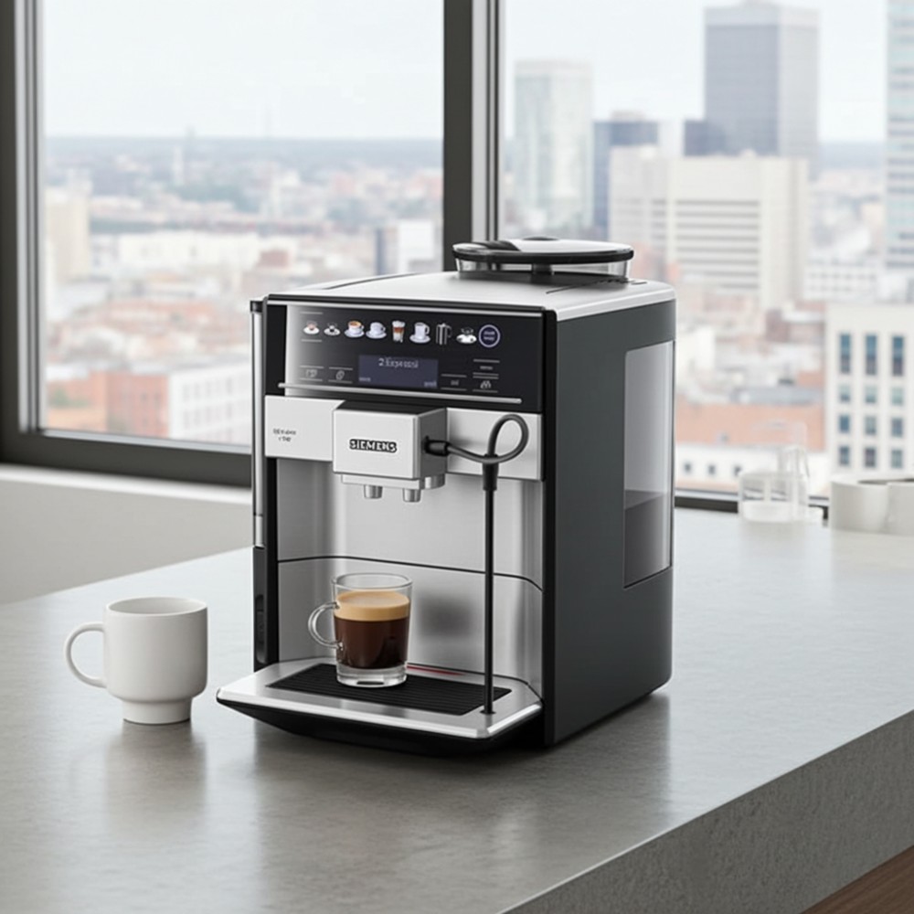 Máy pha cafe tự động Siemens TE657M03DE ( EQ6 plus S700) - Hàng chính hãng