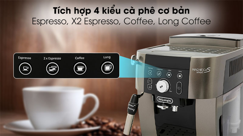 Máy pha cà phê tự động DeLonghi ECAM250.33.TB - Hàng chính hãng